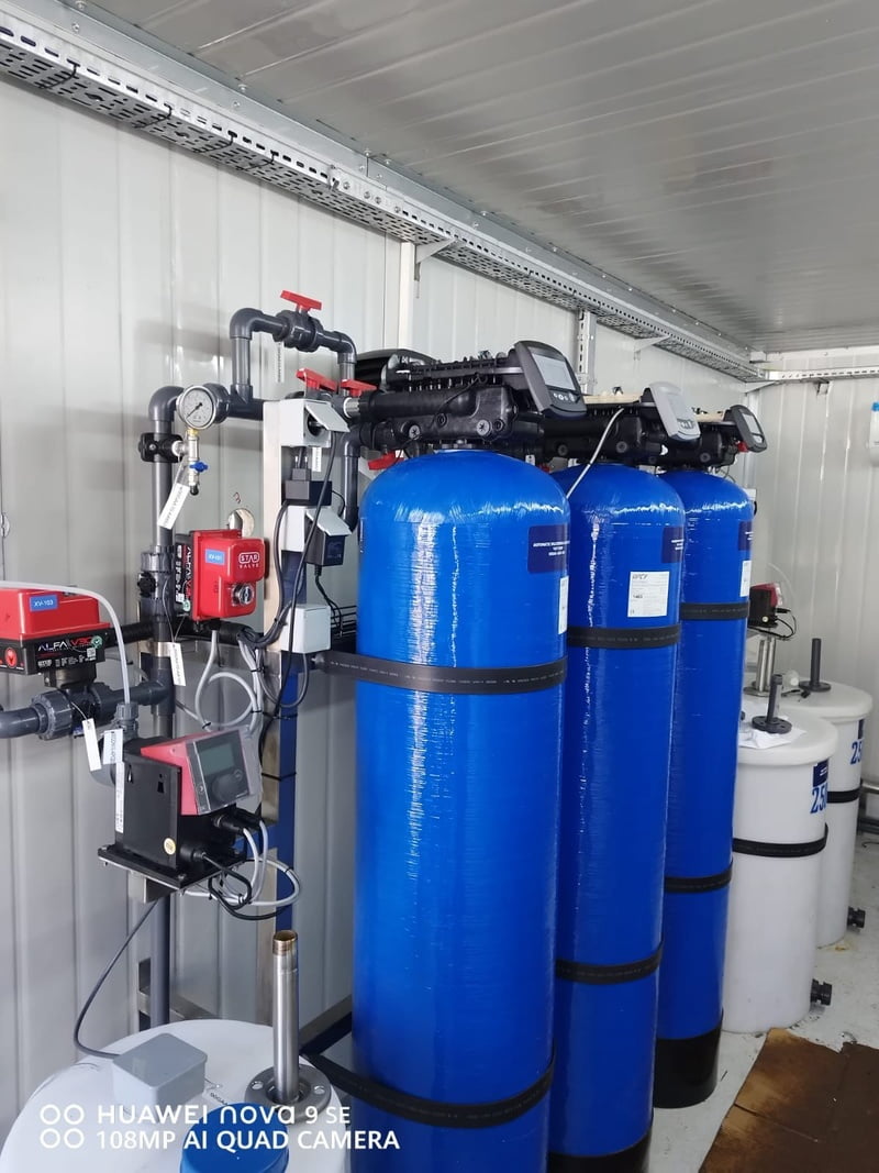 Konteyner Ici Mobil Su Aritma sistemleri