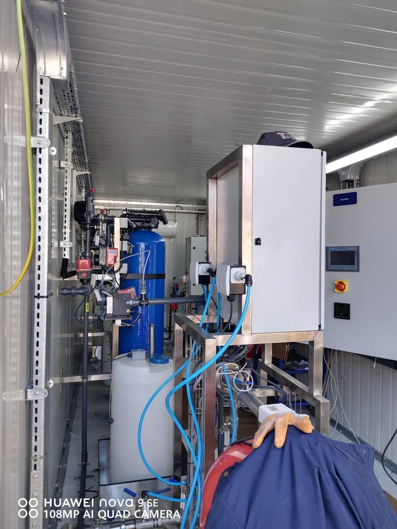 Konteyner Tipi Mobil Su Aritma sistemleri